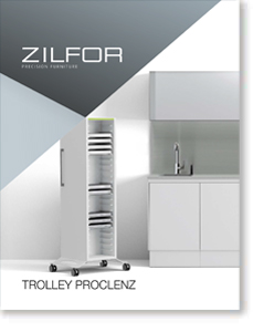 mobilier dentaire ZILFOR CHARIOT PROCLENZ