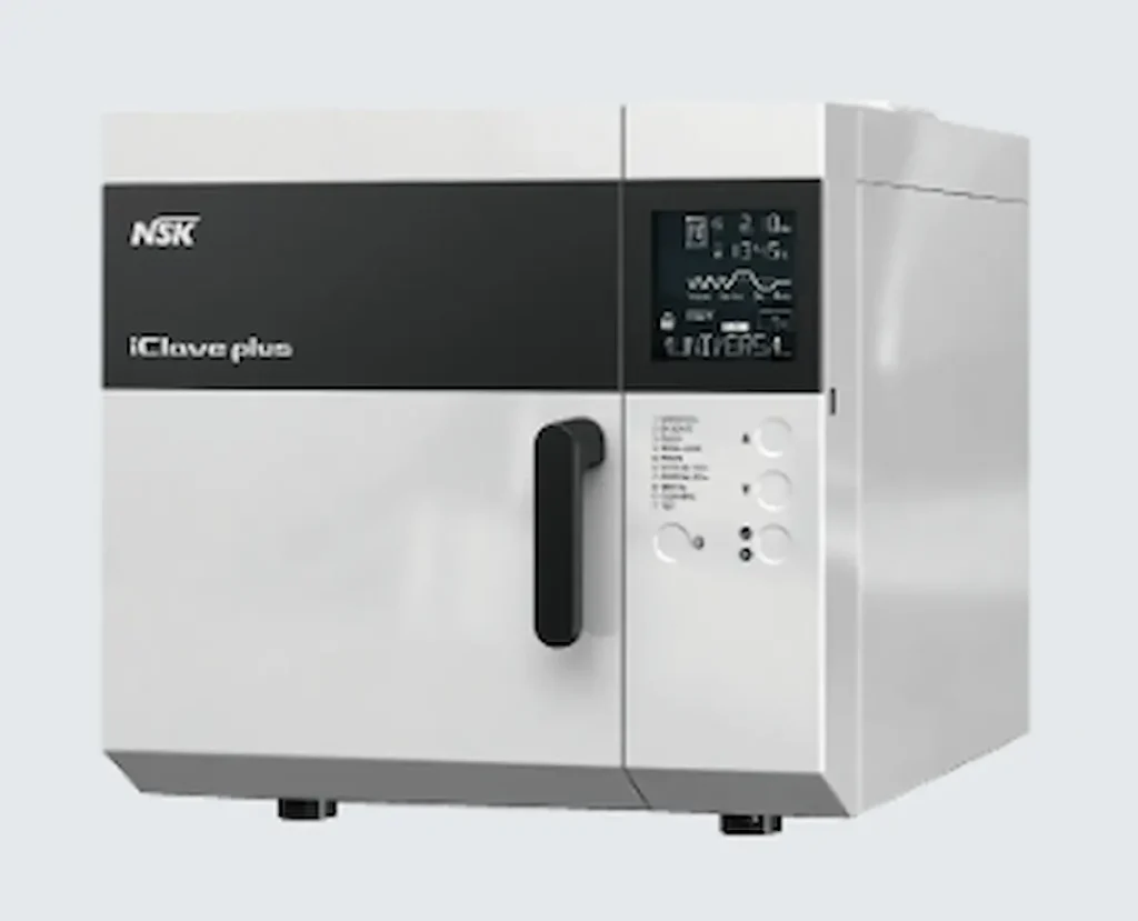 Autoclave de classe B NSK iclave plus pour la stérilisation du matériel dentaire