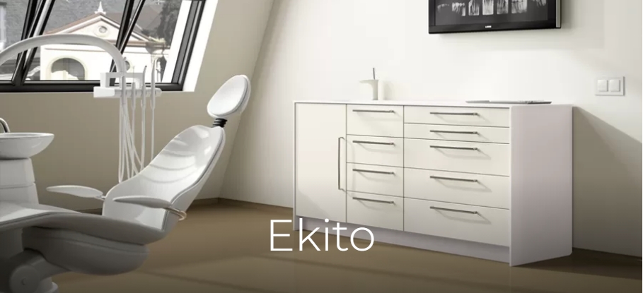 meuble de cabinet dentaire gamme Ekito Intercontidental Limoges