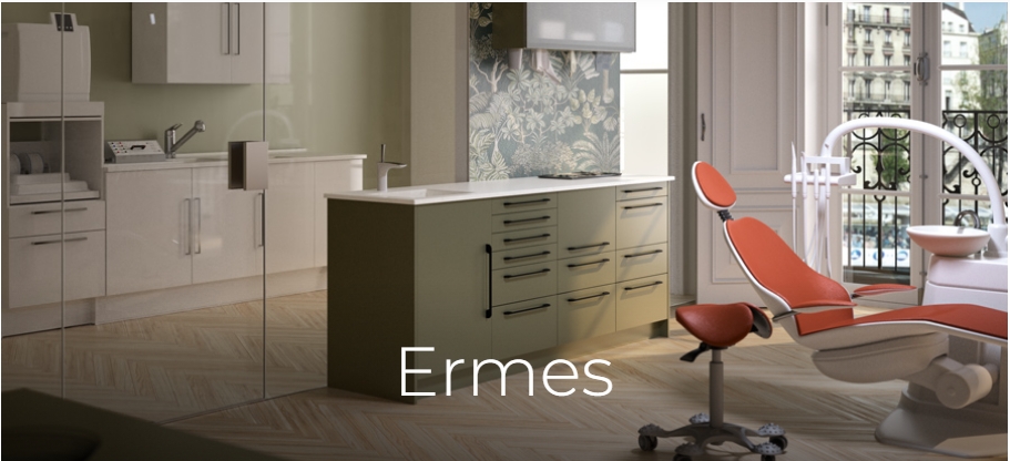 meuble de cabinet dentaire gamme ERMES Intercontidental Corrèze