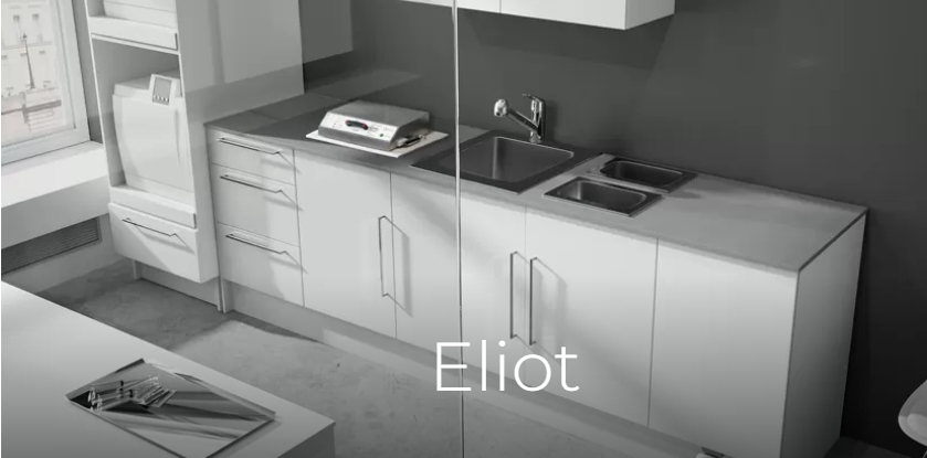 Meuble de salle de stérilisation gamme ELIOT Intercontidental Cahors
