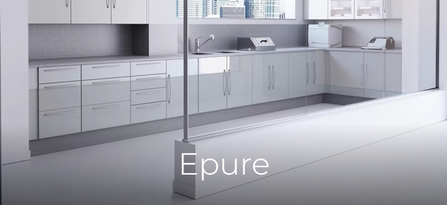 Meuble de salle de stérilisation gamme Epure-Intercontidental Brive