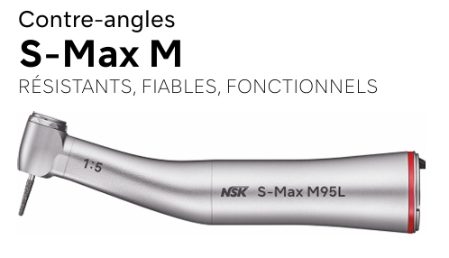 NSK, Contre-angle S-Max M, M95L, M25L, M15L, M65 PAM